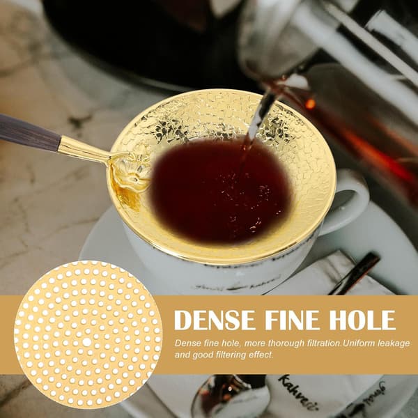 Tekoppssil Teinfuser Blomform Kreativ Enkel Koppar- och Plastmaterial Jämn Läckage