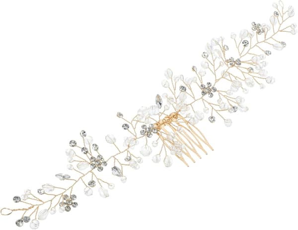 Krystalhårbånd til kvinder Rhinestone Hårvin Bryllup Dekorative Håraccessories til bruden til kvinder til bruden