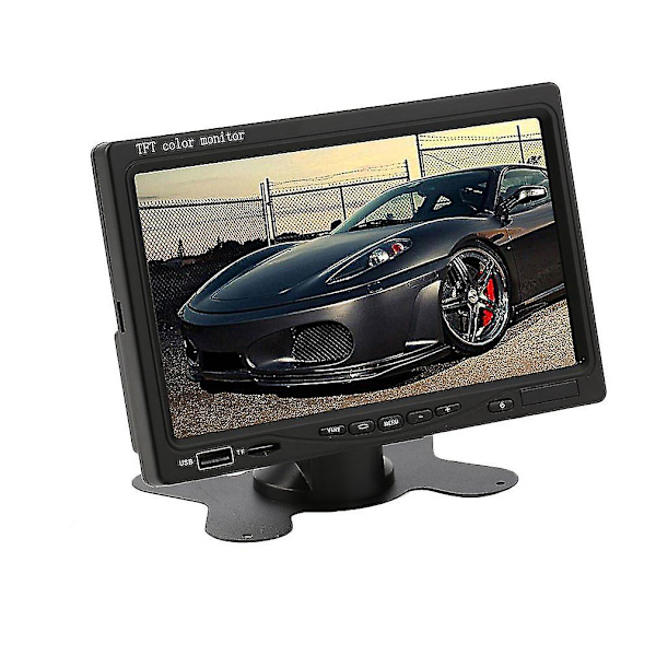 Bil TFT LCD-skjerm 7\" Monitor Bakoversikt Parkeringsovervåking