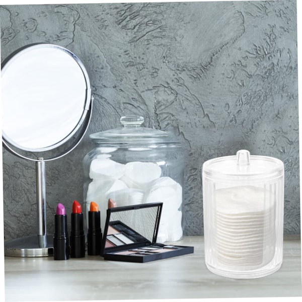 Kosmetik Svampeboks Bærbar Makeup Tilbehør Opbevaring til Pudderkvast Smykker