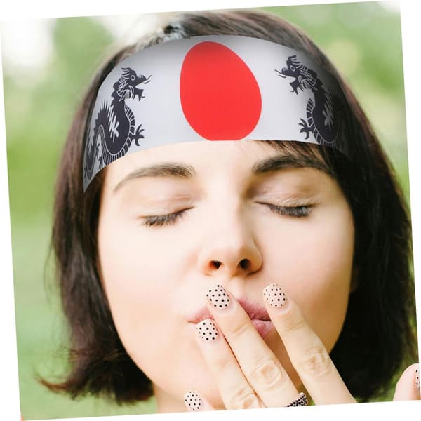 Samurai Turban Hodebånd Løpehodebånd for kvinner Hodebånd