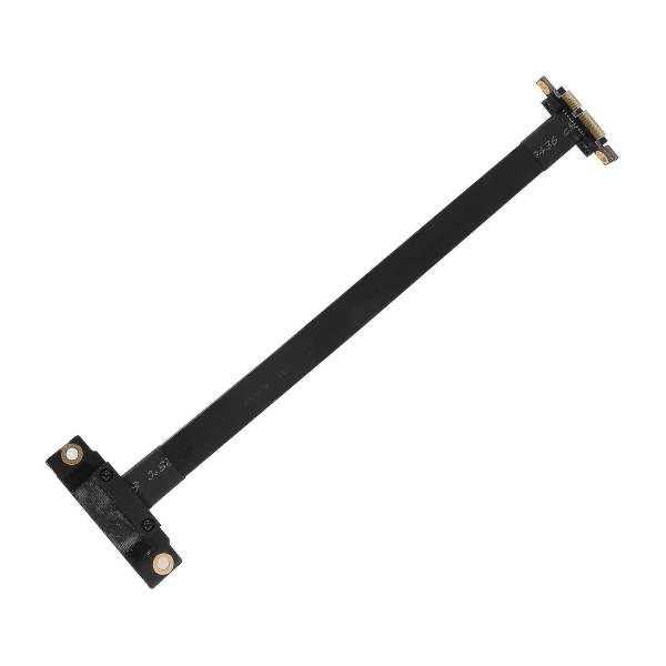 Pcie X1 Riser-kabel Dobbelt retvinklet Pcie 3.0 X1 til X1-forlængerkabel 8gbps Pci 1x Riser-kort 20cm-yuhao