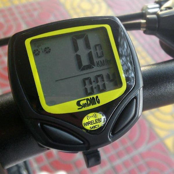 Trådlös LCD-cykelcomputer Odometer Hastighetsmätare