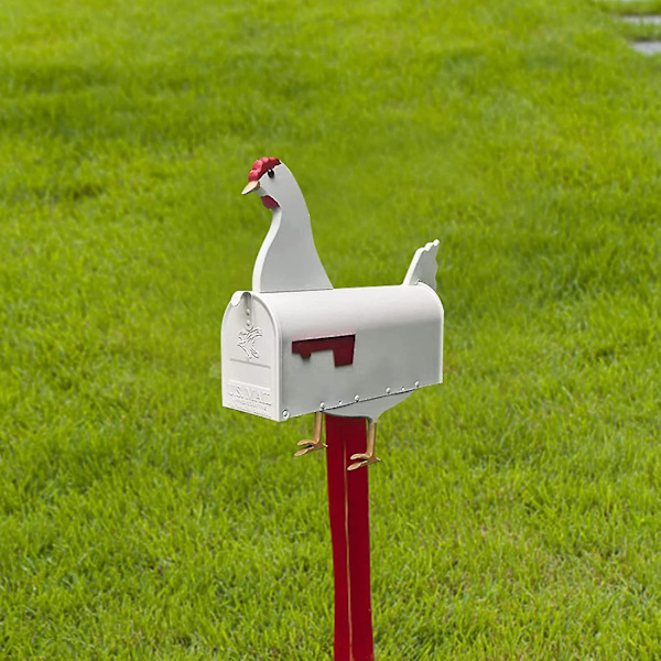 Ny Unik Häst Ko Kyckling Brevlåda, Moderna Brevlådor Kreativ Personlig Brevlåda För Trädgårdsgård Dekoration, Present Till Hästgård Eller Hästälskare Chickens