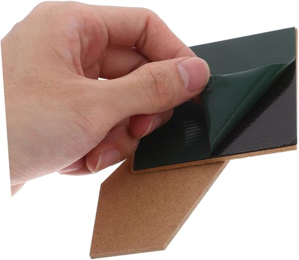 2 st självhäftande trästafflibakstycken 14,5 cm för fotoramar bildramstativ bordsdisplay