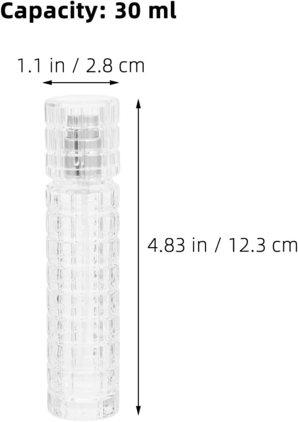 2 stk 30 ml glass cocktail bitter sprayflasker påfyllbar for bar bruk,