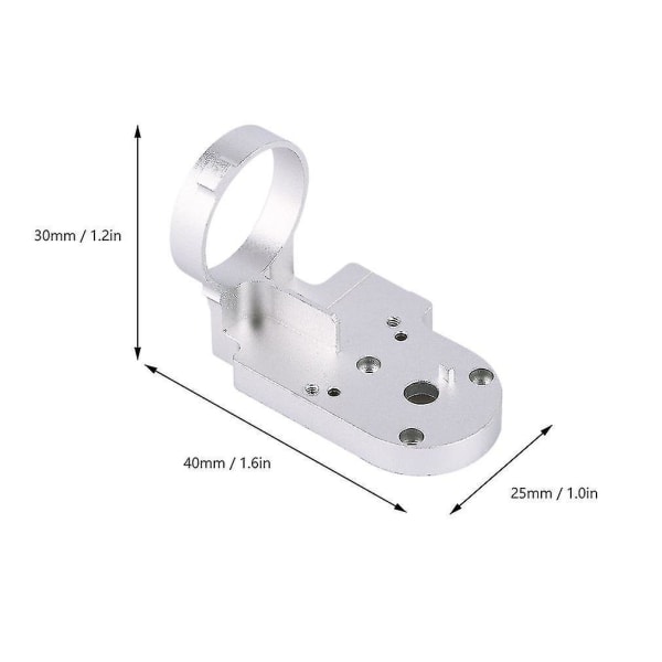 Sølv PTZ Gimbal Rullestativ for DJI Phantom