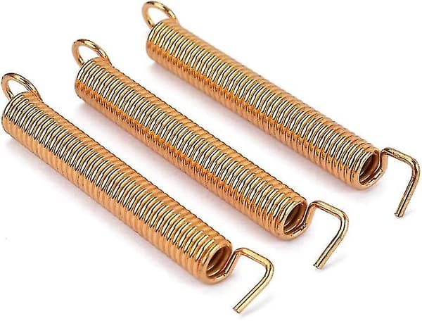 Elektrisk Gitarr Tremolobro Springs Gitardelar-(guld) 3 st