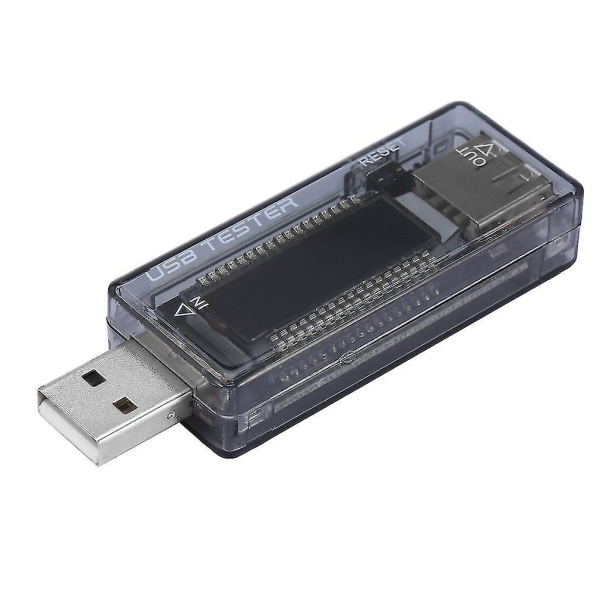 Mobil Strøm USB Oplader Strøm Voltmeter Amperemeter