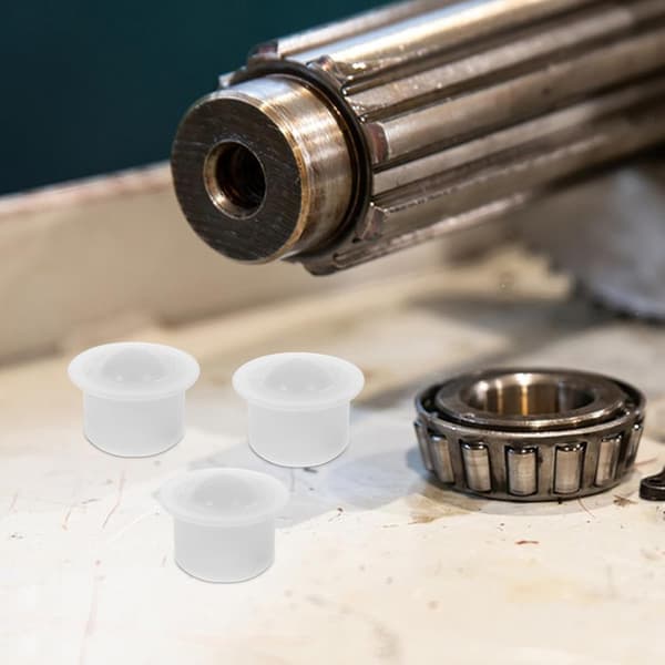 10 stk. nylonkulelager, runde, lite vedlikehold, robust materiale, minirulle