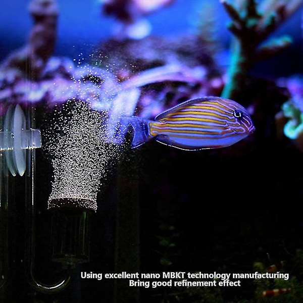 Akvarium Karbondioksid Transparent Bobleteller Forfiner Fiskedam Vannplanter (s)