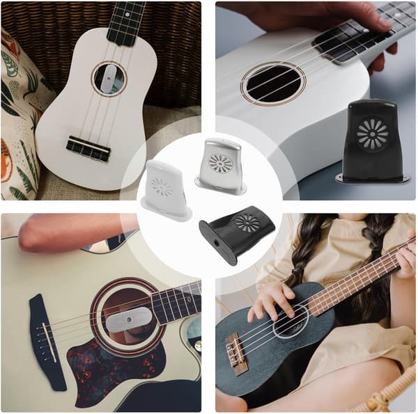3st Gitarrfuktare Akustisk Gitarrfuktare Plast Bärbar