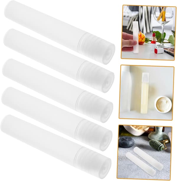 10 st tomma roll-on-flaskor Parfym roll-on-flaskor för eteriska oljor Reseförpackningar Olja