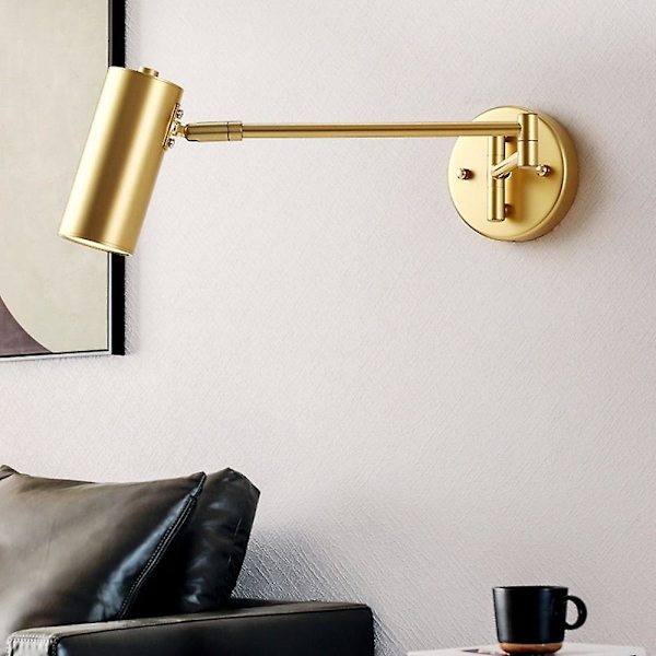 Vegglampe Øye Beskyttelse Moderne Nordisk Svingarm Lampe