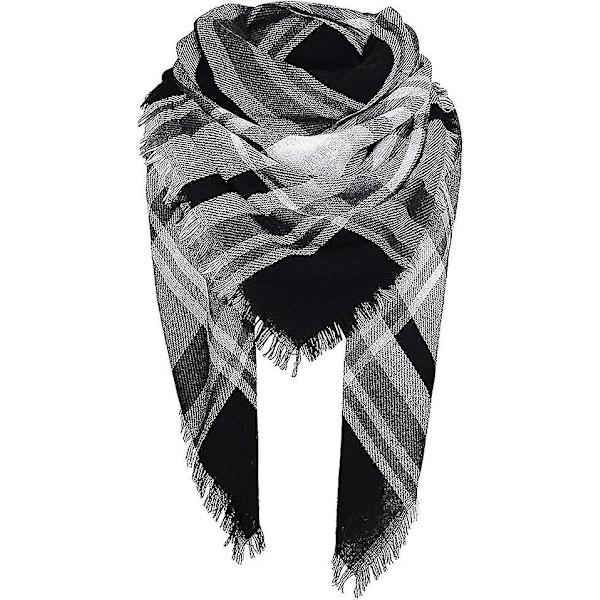 Höst Scarfs för Kvinnor, Pläd Scarfs Sjal och Wraps, Höst Vinter Varma Scarf