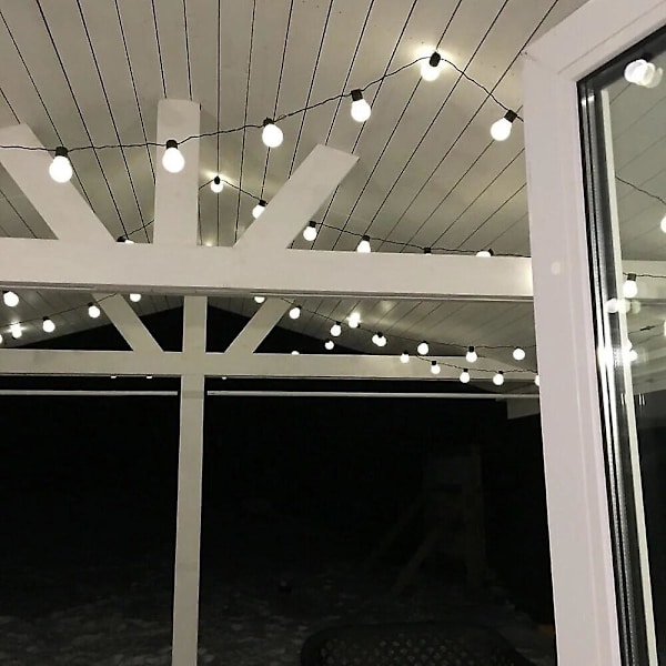5m 20 LED Solcelled Havelyslynge Vandtæt Fe