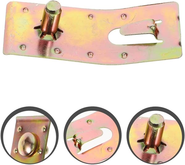 10 stk. dråpeformede pallreolsikkerhetsklips metallstiftkoblinger solid konstruksjon