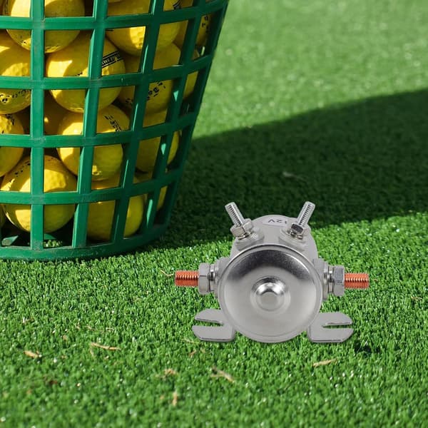 Golfvognsrelæ Udskiftningssolenoid Strømrelæ til Starter Kompatibel med Golfvogns Elektriske System