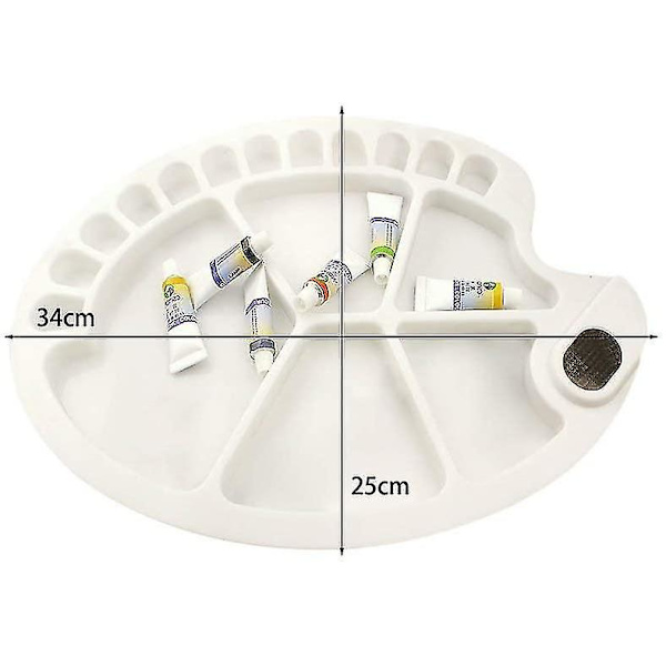 Kunstner Palettebakke Holder Dybe Huller 3 Pak