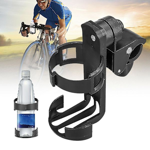 Cykel Flaskeholder 1stk - Sort