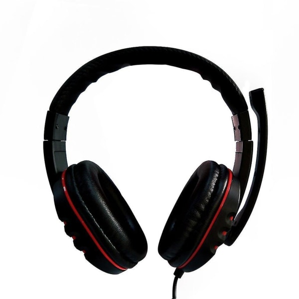 Justerbar lydstyrkekontrol Stereo Noise Cancelling Headset Mic