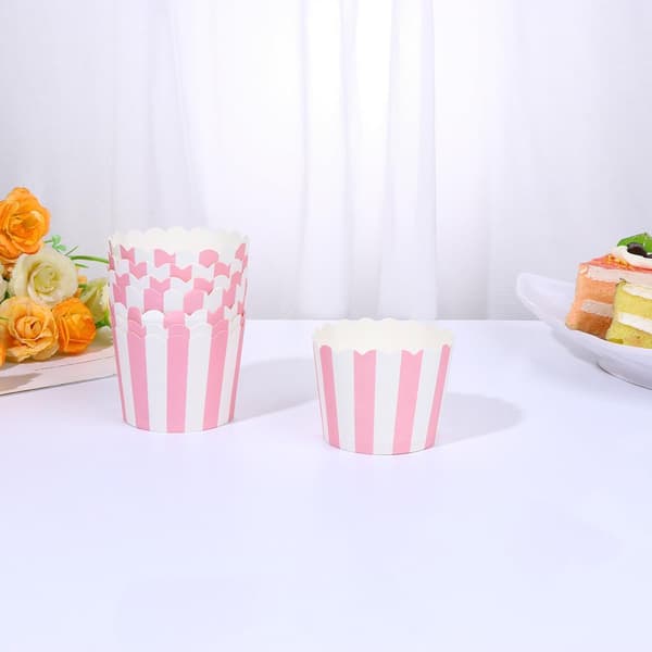 150 stk. runde bageforme af papir, muffinforme, non-stick og robuste, men fleksible kageforme af papir