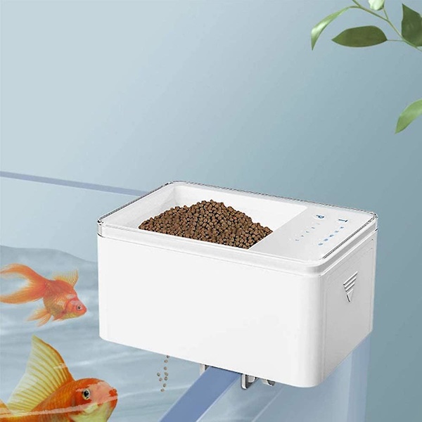 Automatisk Digital Fiskefoder, Ferieweekend Timer, Programmerbar, Fugtbestandig