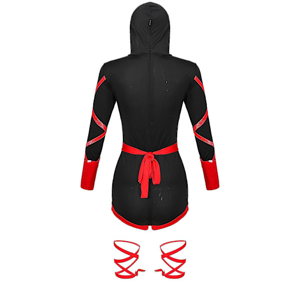 Sæt Kvinder Romper Fancy Up Kostume 2XL