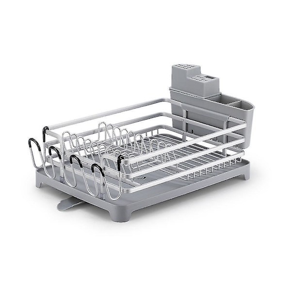 Köksdiskhållare Super Stor Kapacitet Aluminiumlegering Avloppshållare
