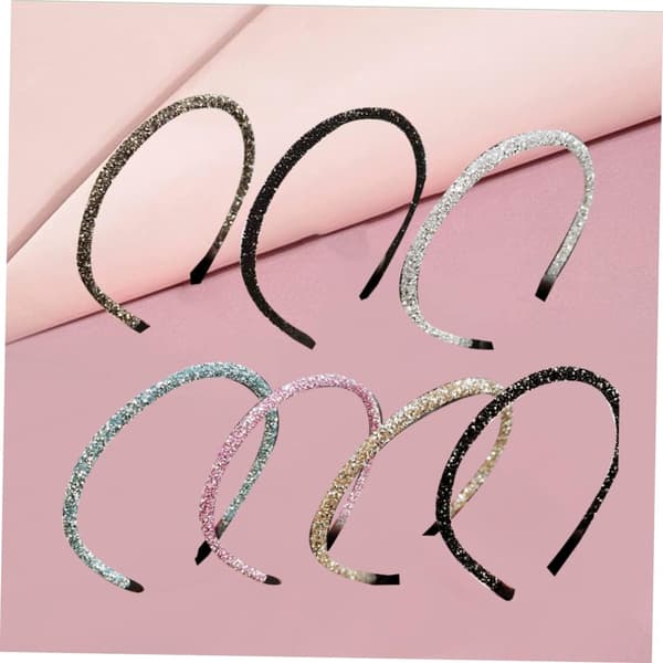 7 stk. Rhinestone Hårbånd Hodebånd Hårpynt til Brudebryllup Rhinestone Hodeplagg