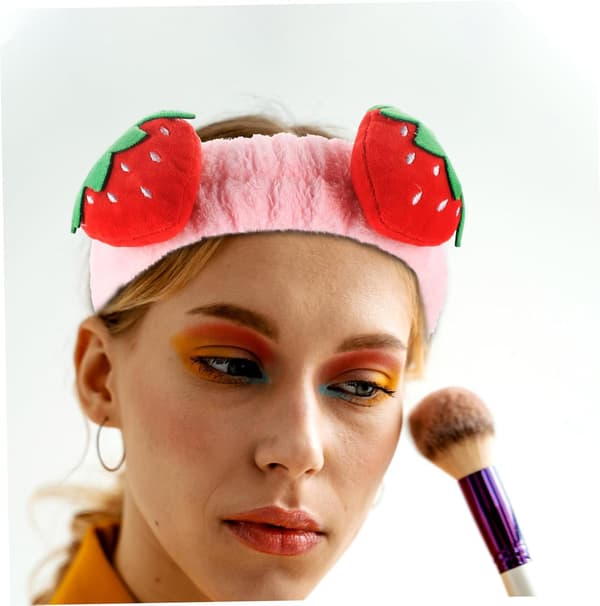 2 stk. elegant bredt pandebånd til kvinder Ansigtsvask Hårbånd Makeup Elastisk og behageligt