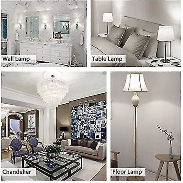 3W G9 LED-pære 6000K Dagslys Hvit 20W Halogen Ekvivalent
