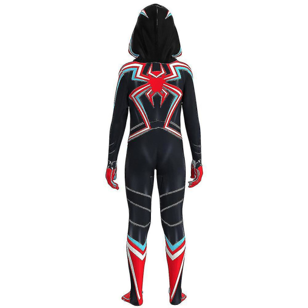 Morales Zentai Bodysuit Maskerade Fancy Up Jumpsuit Barnkostyme for Gutter 8-9 Years
