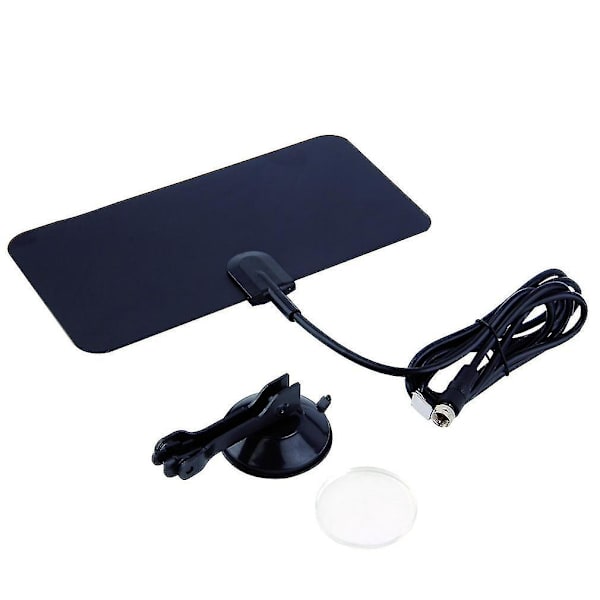 Digital inomhus-TV-antenn med platt design, hög förstärkning, DTV-box