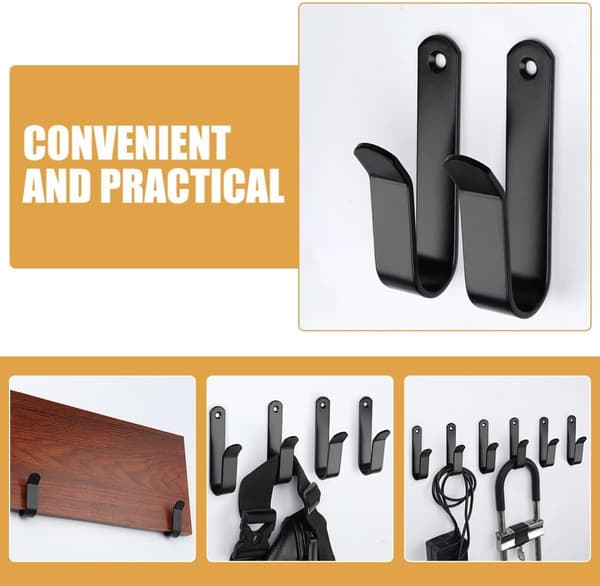 1 set Skateboard Väggkrok Set Metallhängare för Väggmontering Platsbesparande Förvaring