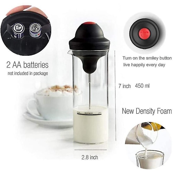 Elektrisk mjölkskummare, Visp Dryck Mixer Bulletproof Kaffe