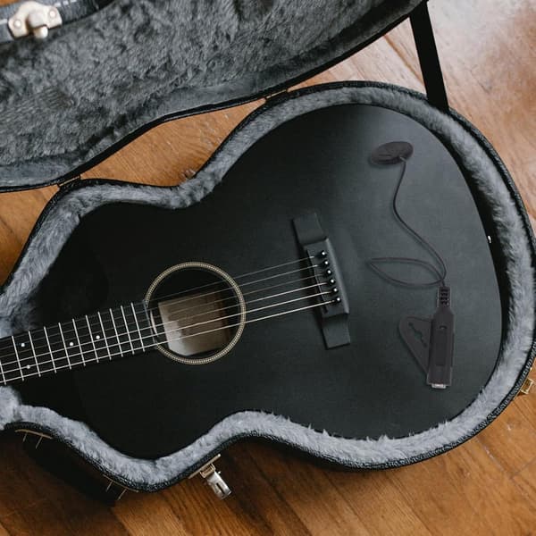 Akustiskt instrument gitarrpickup ljudpickup volymkontroll självhäftande plast akustiskt gitarrtillbehör