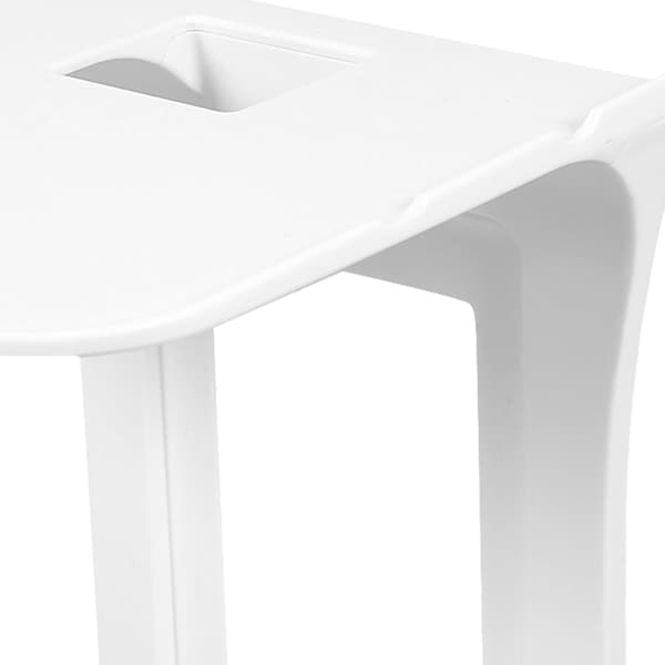 Borefri kabelopbevaringshylde med moderne look og enkelt formdesign