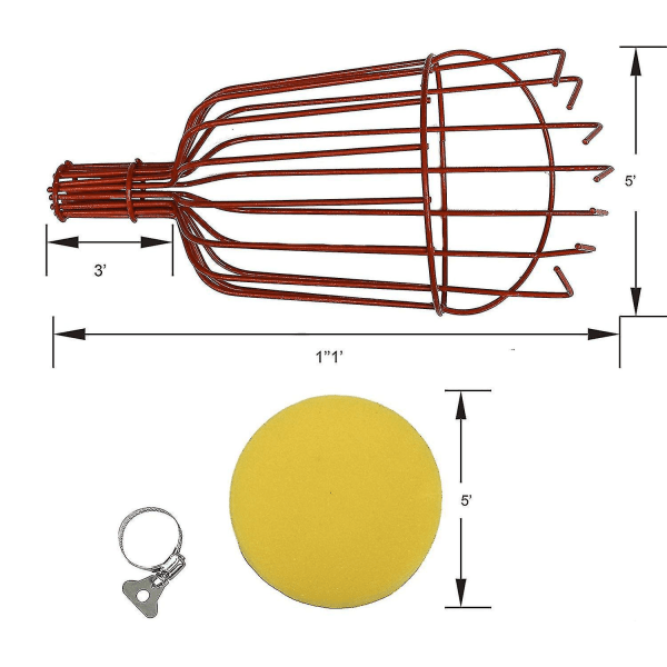 Professionell Extra Lätt Metallfångst Korg Fruktplockare Verktyg