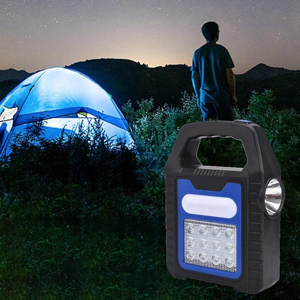 Campinglanterne, LED-solcellelanterner for strømbrudd | Dimbar spotlight med 3 lysmoduser, bærbare campinglanterner for strømbrudd, telt,