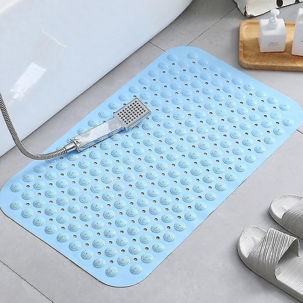 Anti Slip Bathroom Mat Shower Sucker Massage Foot Pad