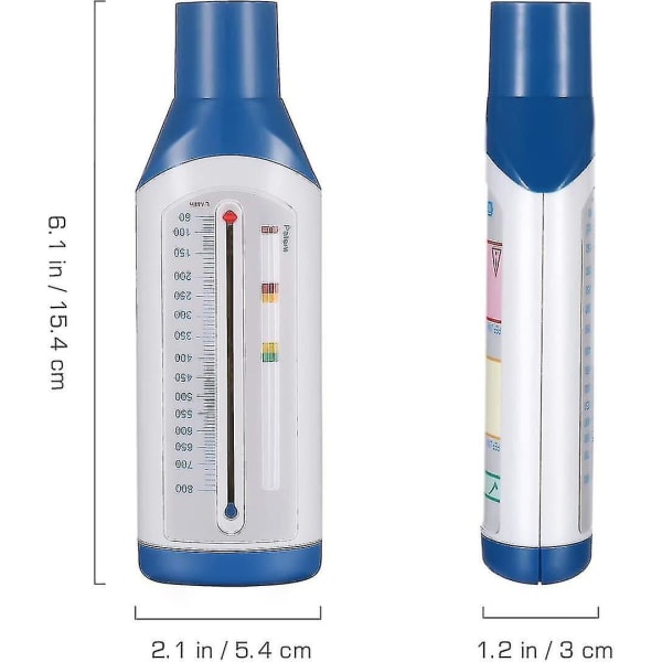 Henkilökohtainen Spirometrinen Huippuvirtaus - Ulosvirtausmittari - Spirometrinen Keuhkofunktio