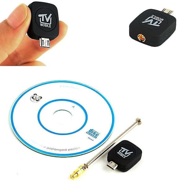 Mini Micro USB DVB-T Ingångs-TV-tunermottagare Android 4.44931.0