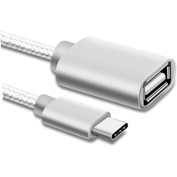 2 st Otg-kabel Typ-c till Usb 2.0 Anslutningsadapter Usb-adapter för Typ-c-enheter