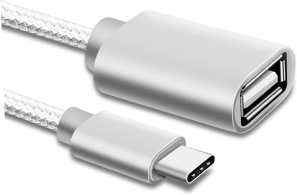 2 stk. Otg-kabel Type-c til Usb 2.0 Tilslutningsadapter Usb-adapter til Type-c-enheder
