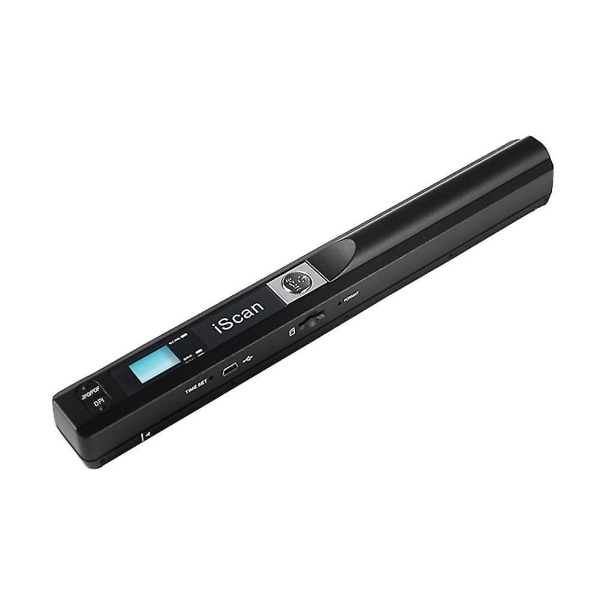 Håndholdt Scanner A4 Dokument Bog Pen Scanner Bærbar Farverig Scanner Mini Håndscanner Understøtter Jp