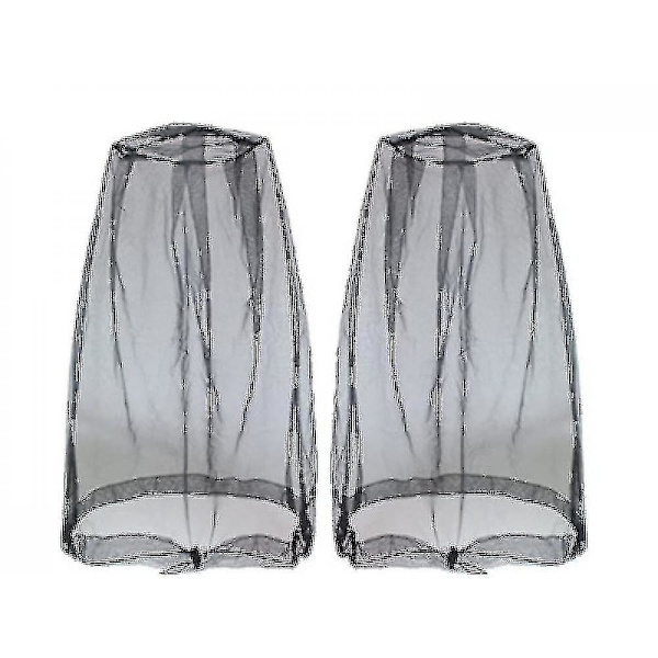 Mygghatt Nät, Lämplig För Alla Friluftsentusiaster (2-pack, svart)