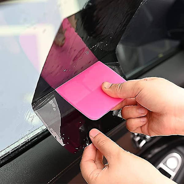5-delt Squeegee Sæt Film Silikon Blød Wrap Skraber Vinyl