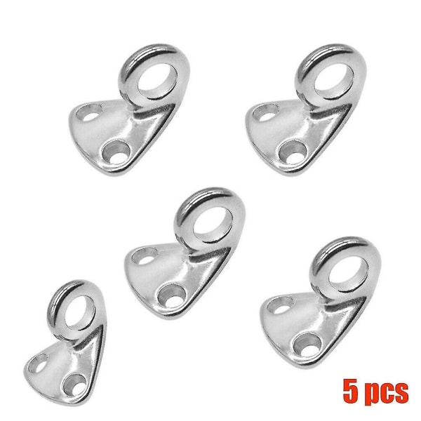 Tillbehör Vikbara Delar Rostfritt Stål 316 Marin (silver) (5 st)