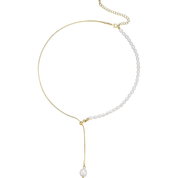 Makean veden choker-kaulakoru riippuva ketjukaulakorulla